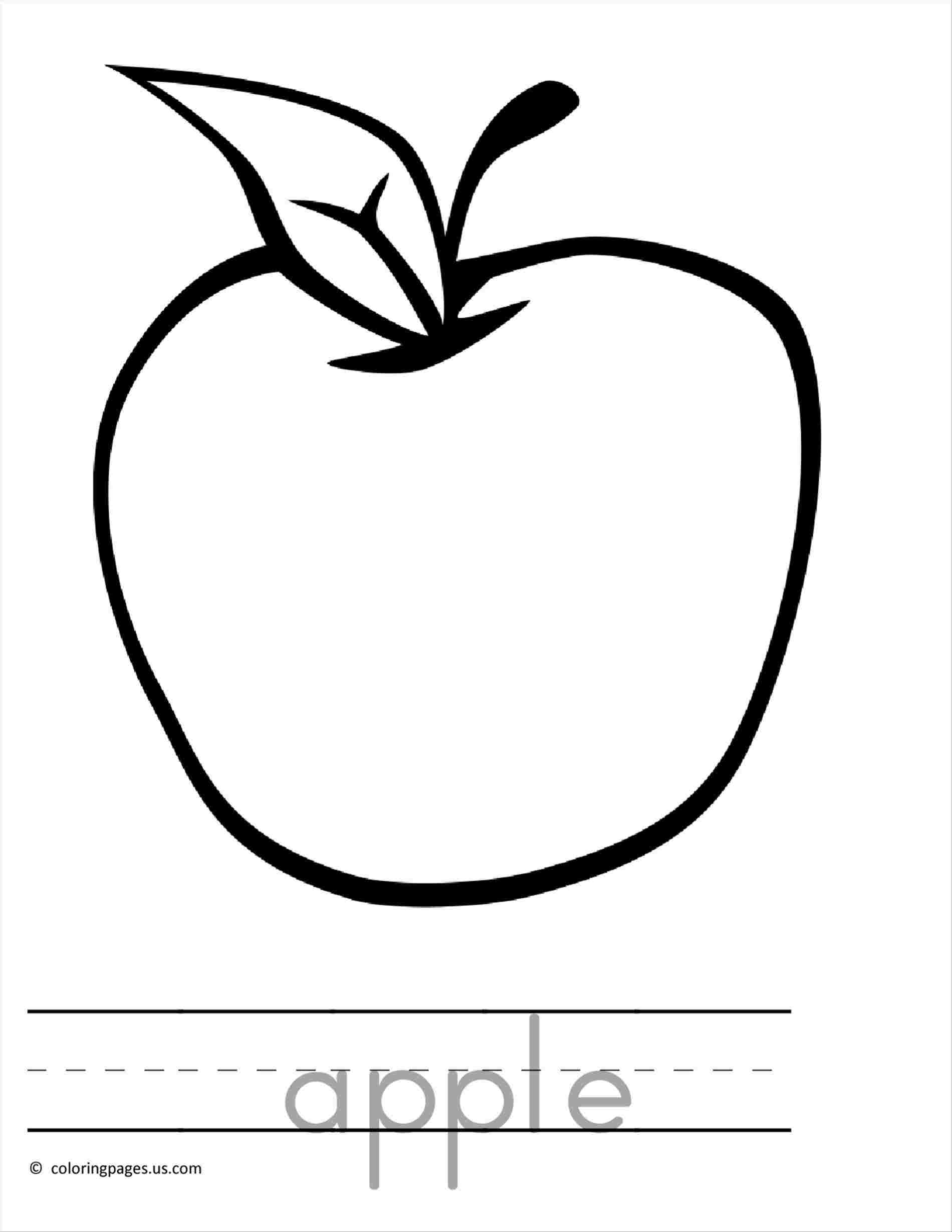 Apple Drawing For Kids | Free download on ClipArtMag