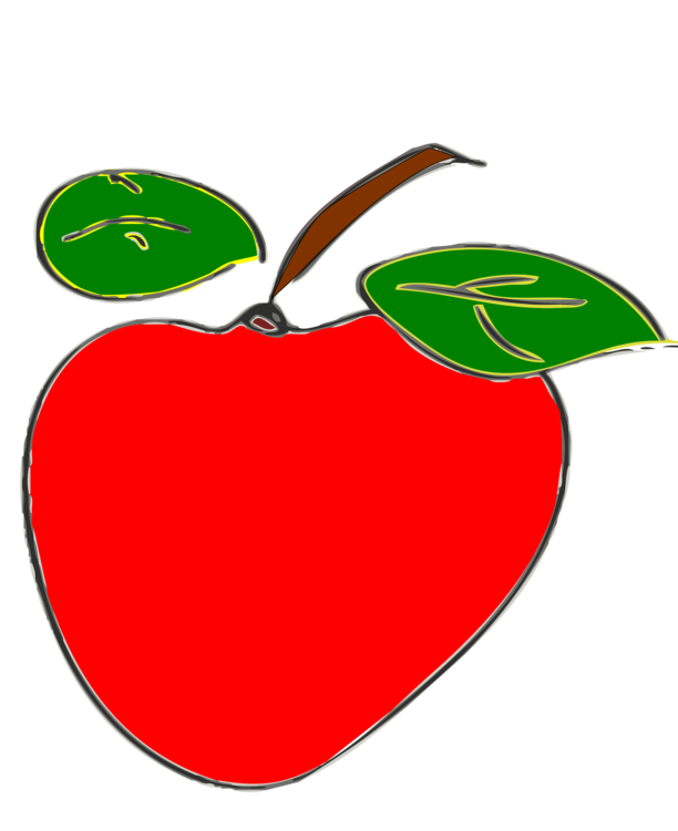 612x750 Fruit Computer Icons Apple Drawing