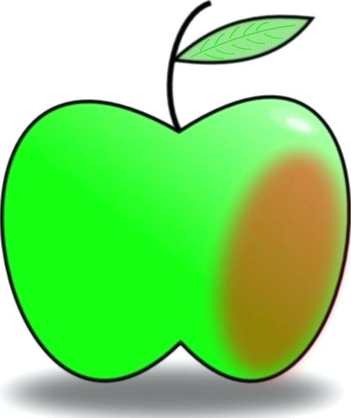 504x600 Simple Apple Drawing