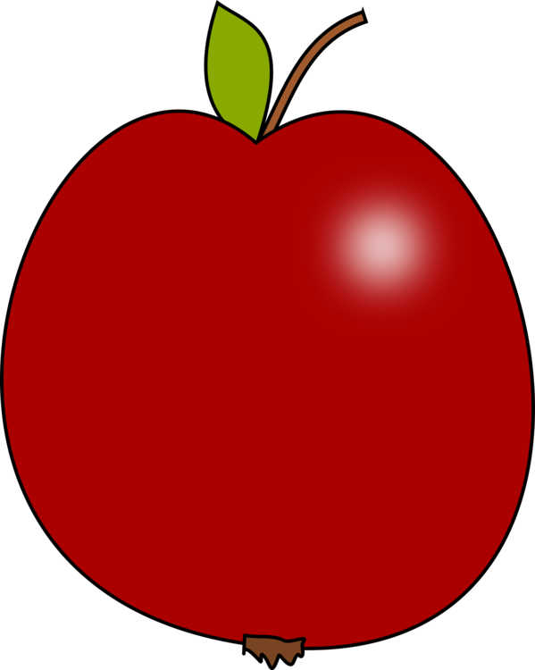 599x750 Apple Drawing Computer Icons Auglis Fruit Cc0