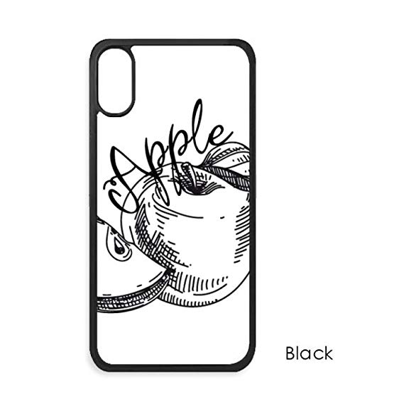 569x569 Apple Fruit Line Drawing Illustration For Iphone X