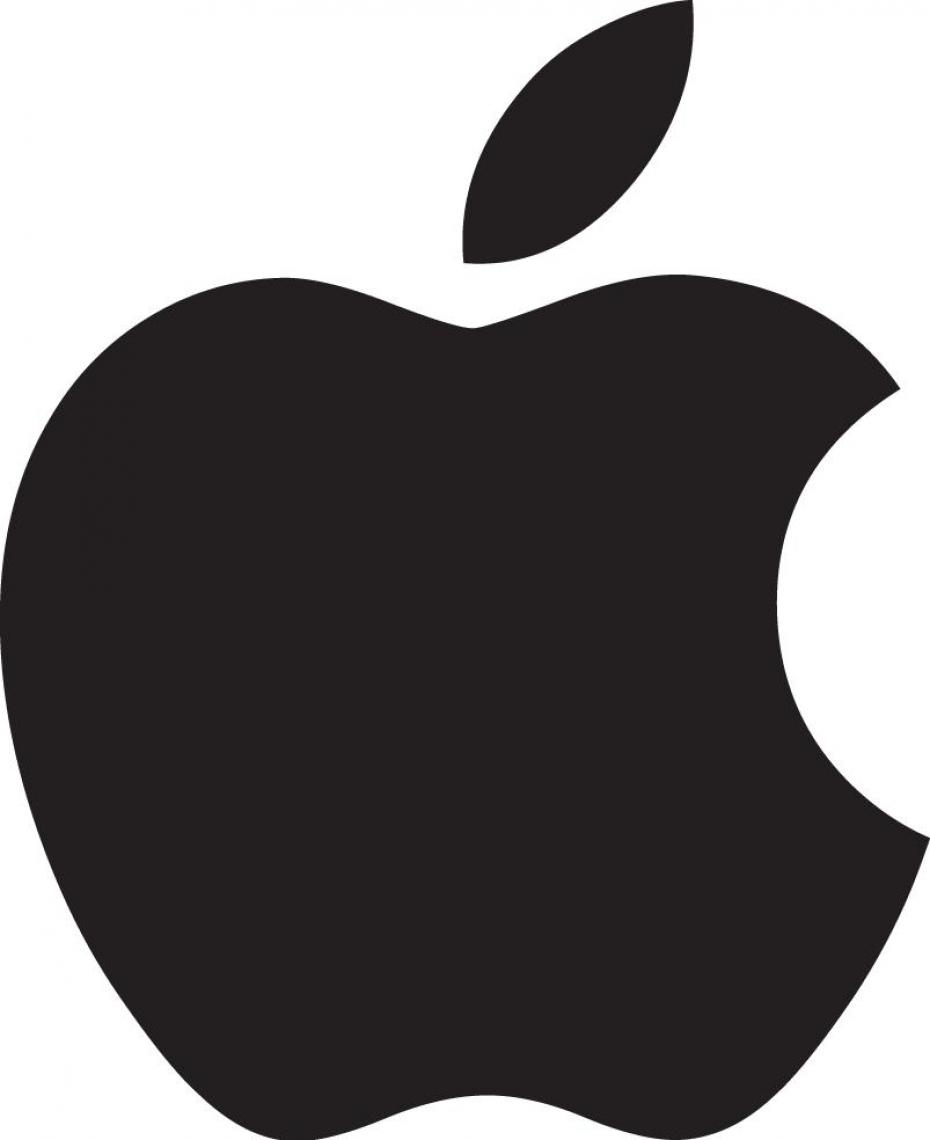 930x1140 Apple Logo Drawing Icon