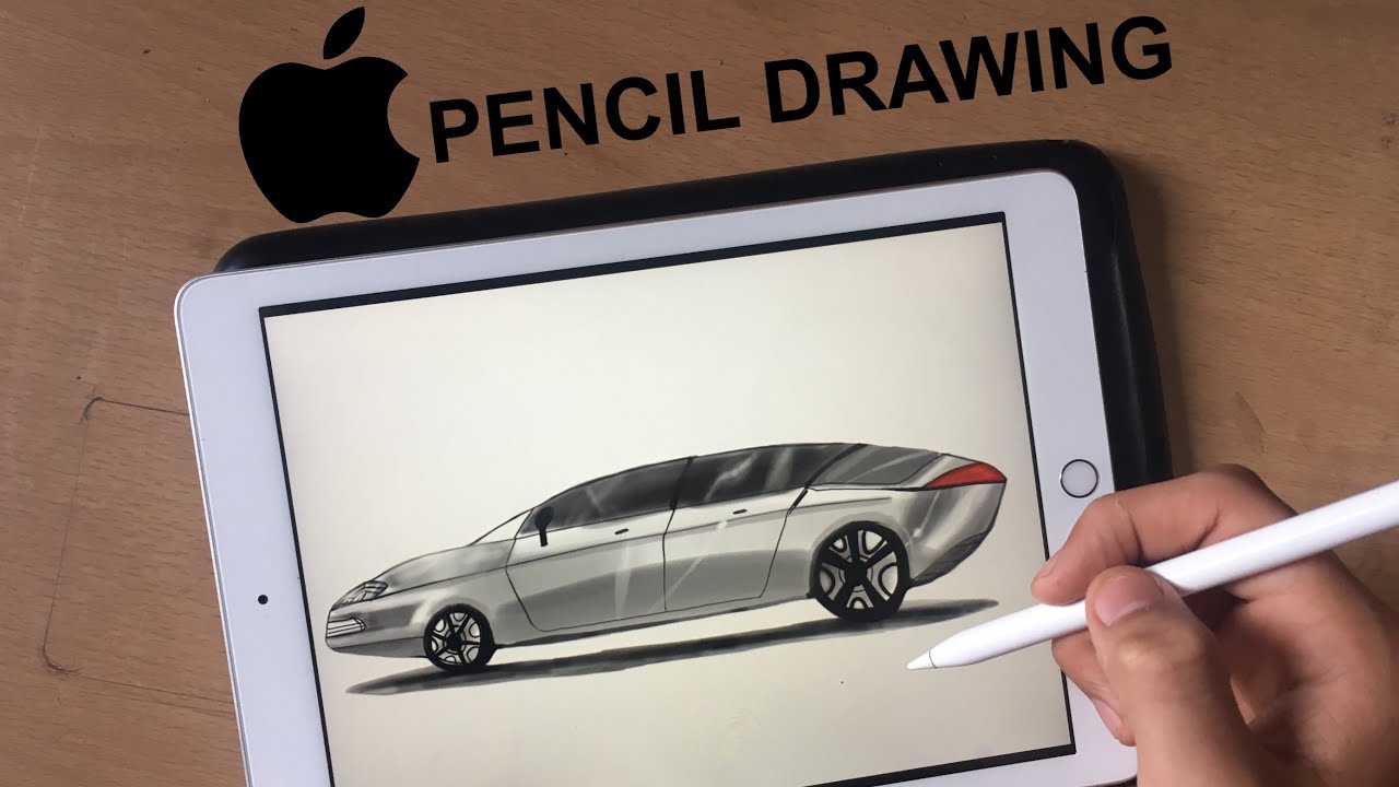 1280x720 Supercar Drawing