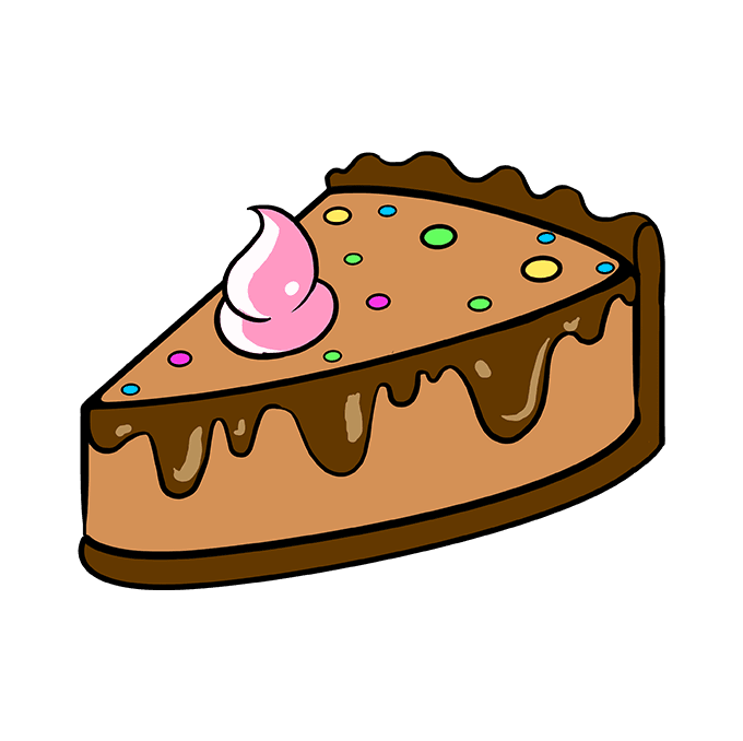 680x678 How To Draw A Tasty Pie