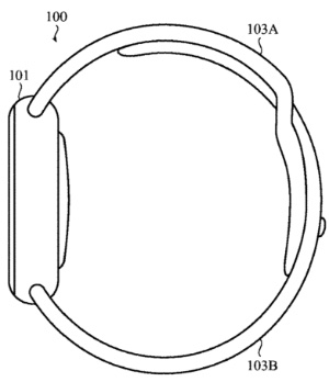 300x348 Future Apple Watches Could Automatically Adjust The Watch Band