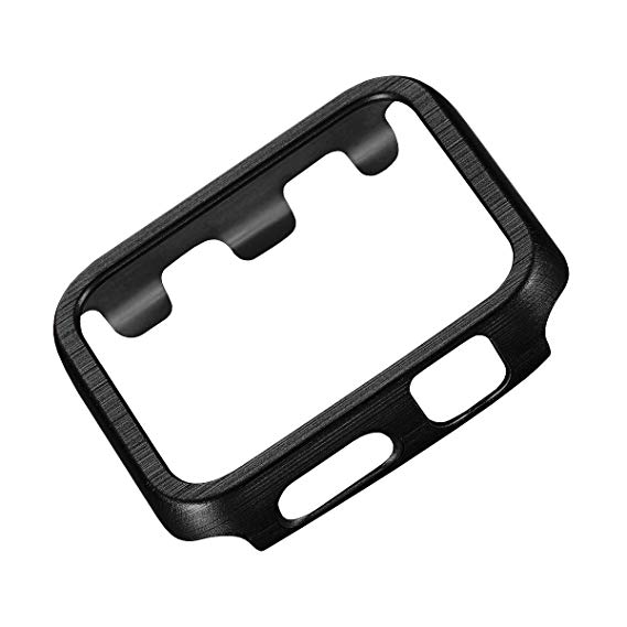 569x569 Wire Drawing Texture Hard Pc Bumper Case Anti Scratch