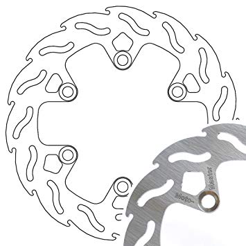 355x355 brake discmoto master flame hi starr with vehicle type approval