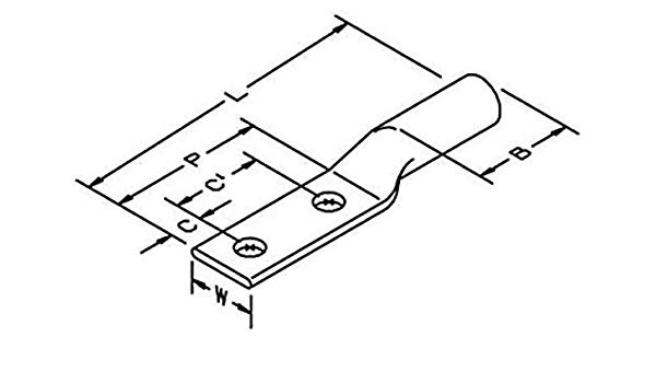 600x350 Hole Lng Barrel Cop Lug