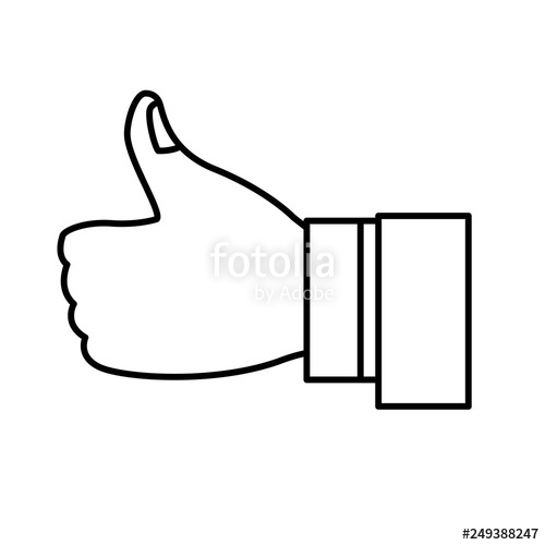 500x500 Thumps Up Approval Business Stock Image And Royalty Free Vector