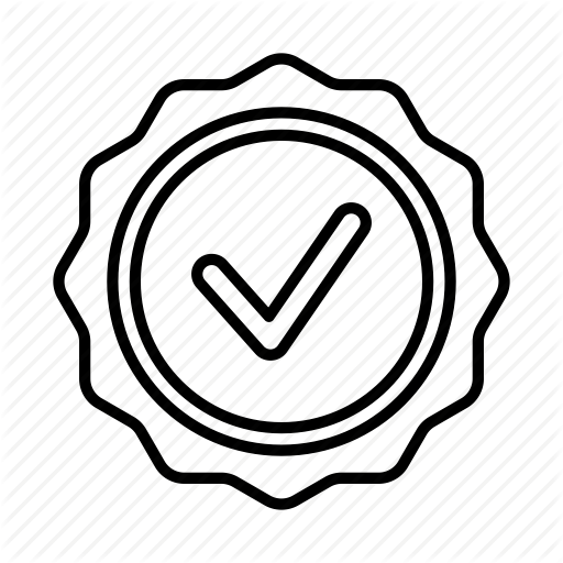 512x512 approval, approve, approved, check mark, st stamped icon