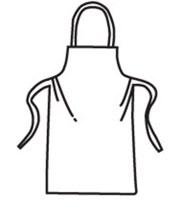 266x302 Apron Drawing For Free Download