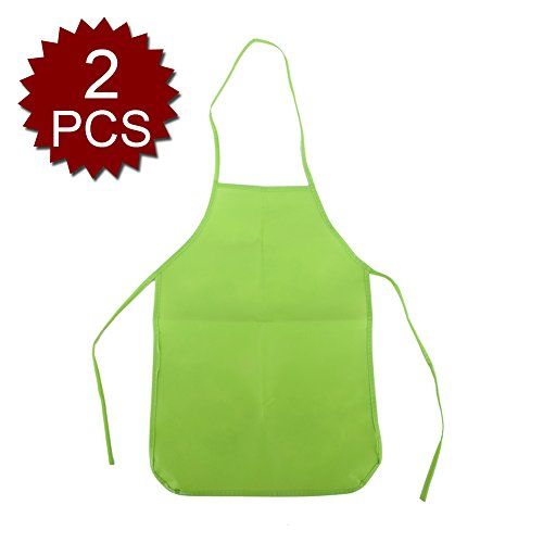 500x500 opromo pack non woven colorful kids apron for diy painting