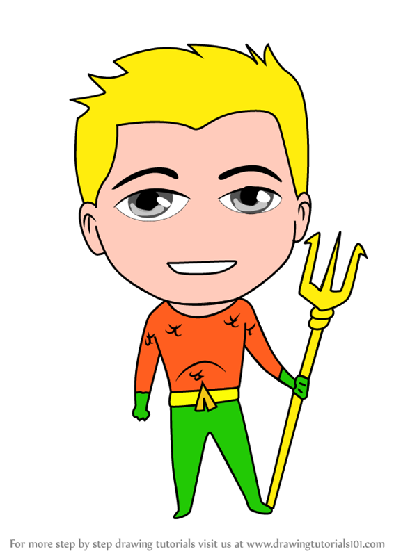 Aquaman Drawing Free download on ClipArtMag
