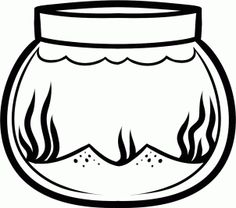 236x208 Drawing Of Fish Tank