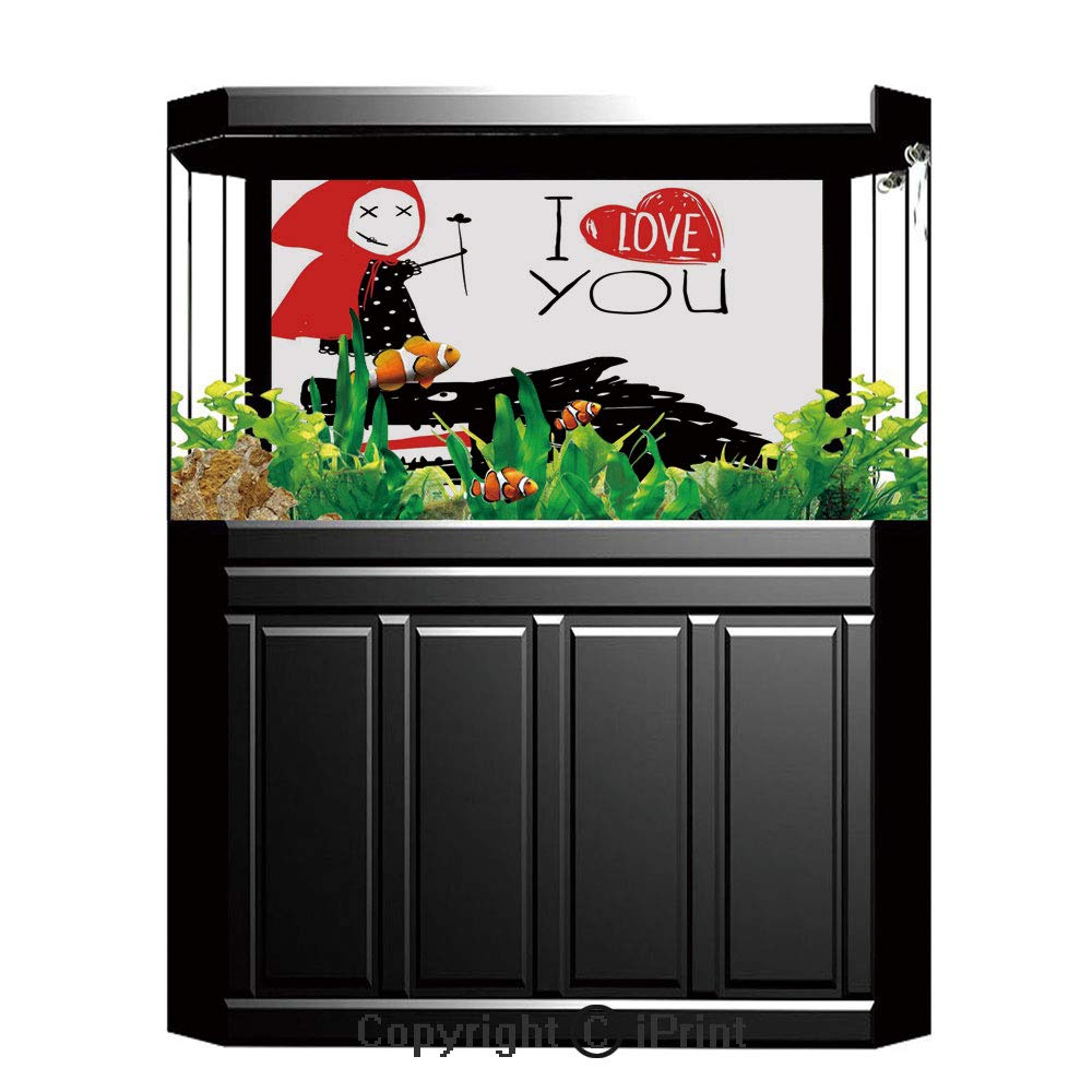 1000x1000 Aquarium Decoration Background, Quirky Decor, Little