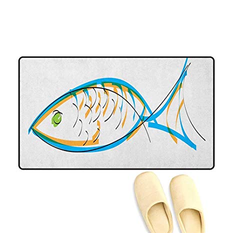 466x466 zojihouse fish door mat increase maritime image