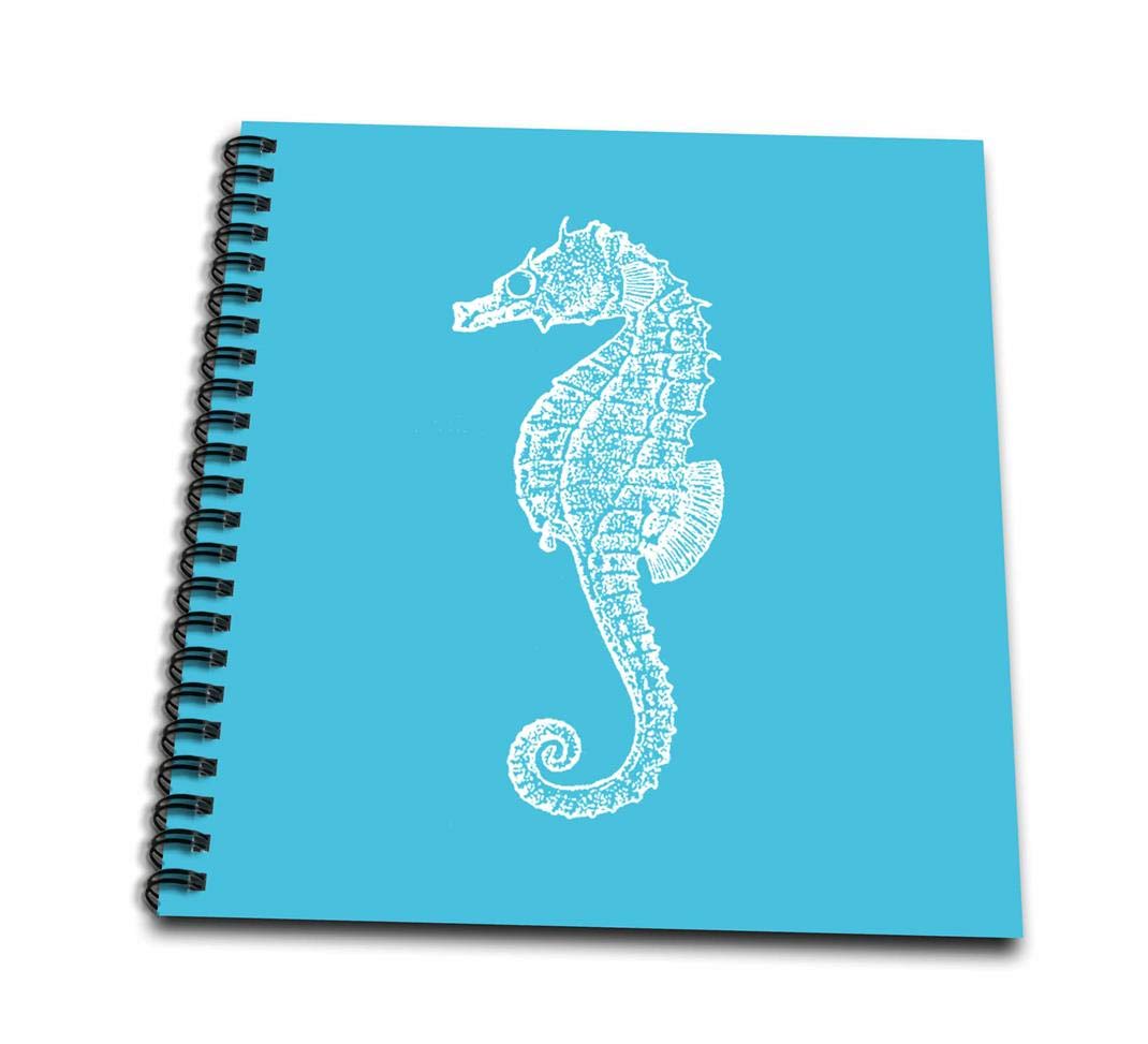 1070x973 Db Blue Seahorse Print Sea Horse Ocean Marine