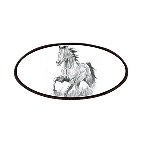 460x460 Arabian Horse Art Patches