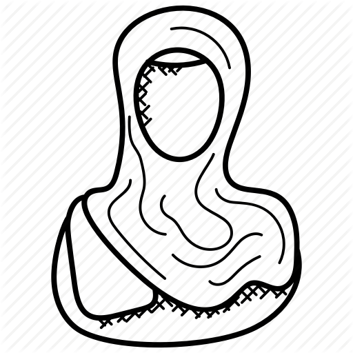 512x512 arabic, female, hijab woman, lady, muslim woman icon
