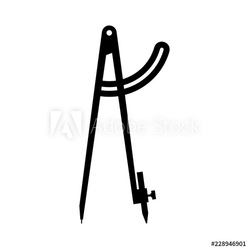 500x500 Compass, Circle And Arc Technical Drawing Instrument