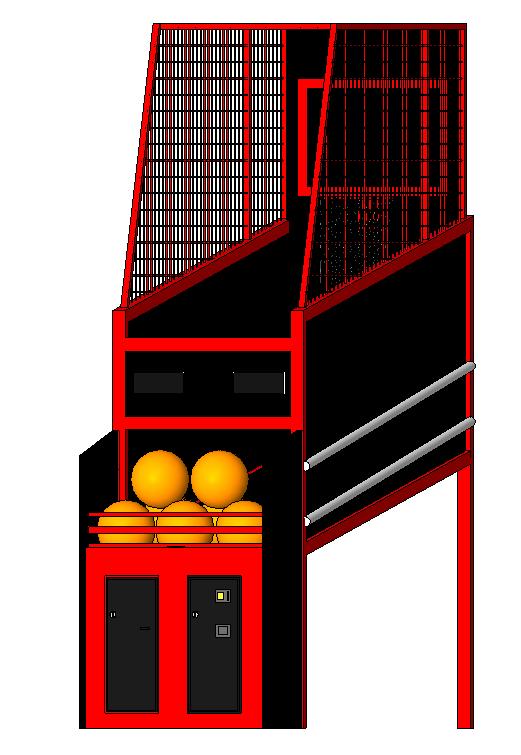 521x755 Arcade Game In Autocad Cad Download