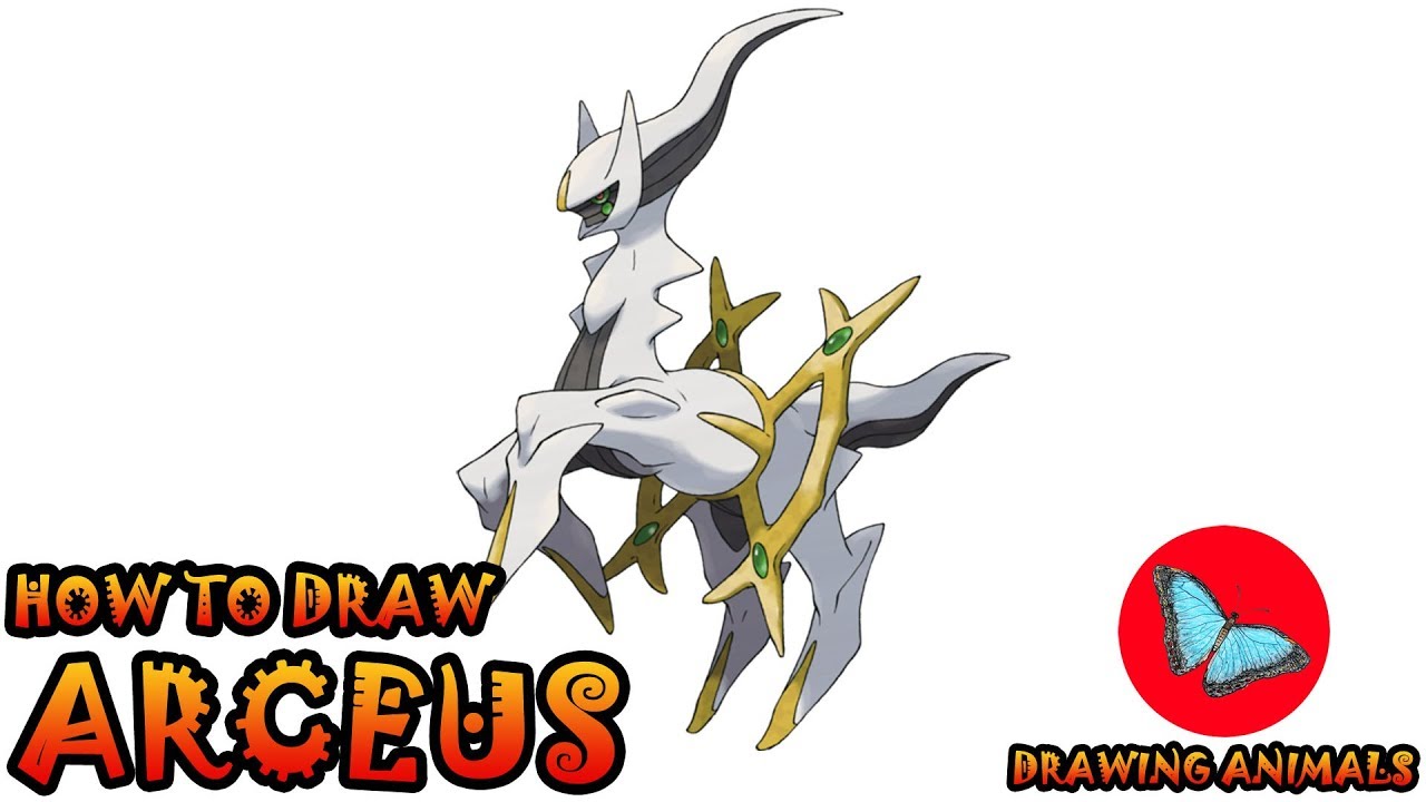 1280x720 how to draw arceus pokemon drawing animals