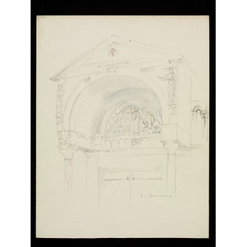 355x355 Drawing Lethaby, W R Vampa Search The Collections