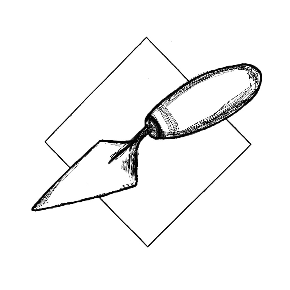 1000x1000 archaeological trowel