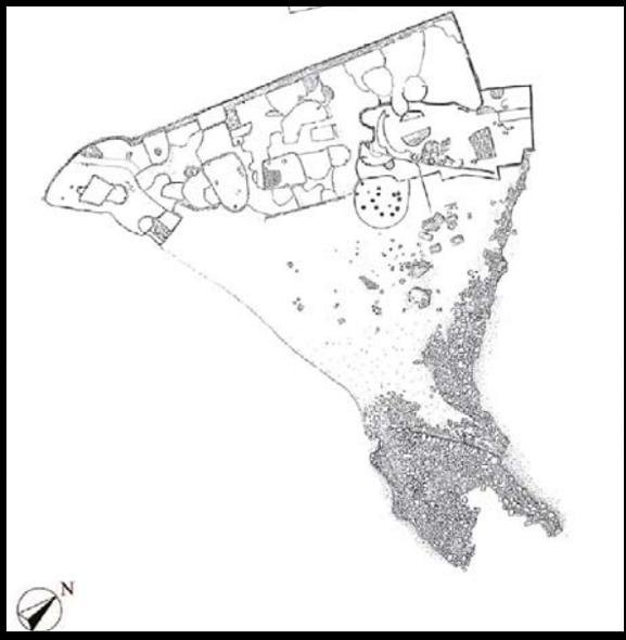 577x590 details of the surveyed archaeological area download scientific