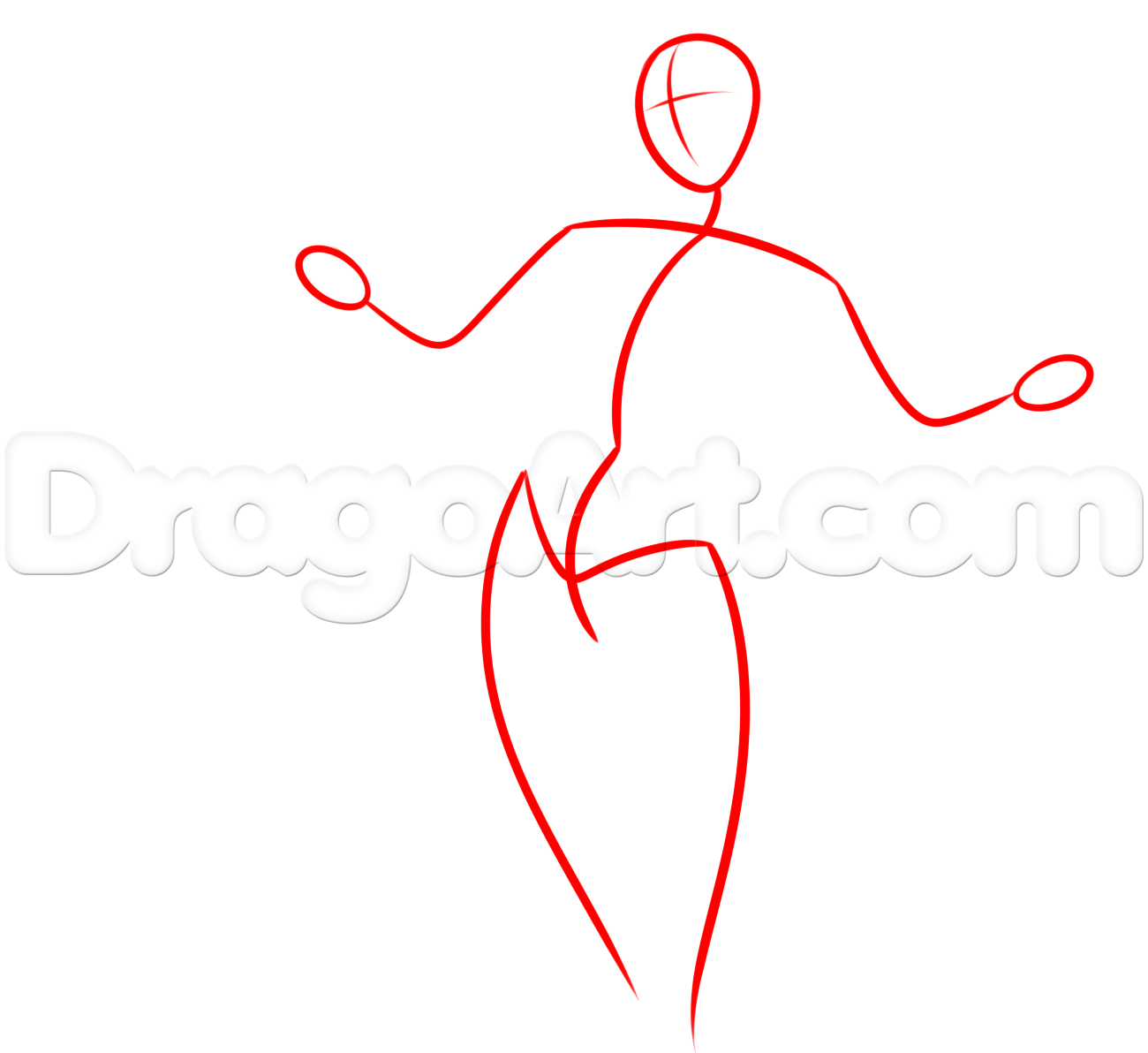 1300x1192 Drawing An Archangel, Step