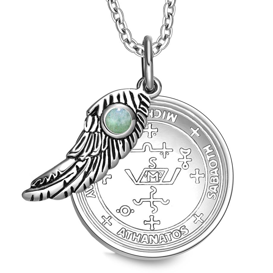 918x918 archangel michael sigil magic wing amulet