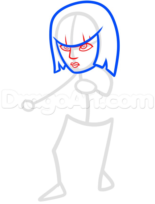 657x865 Draw Clash Of Clans Archer, Step