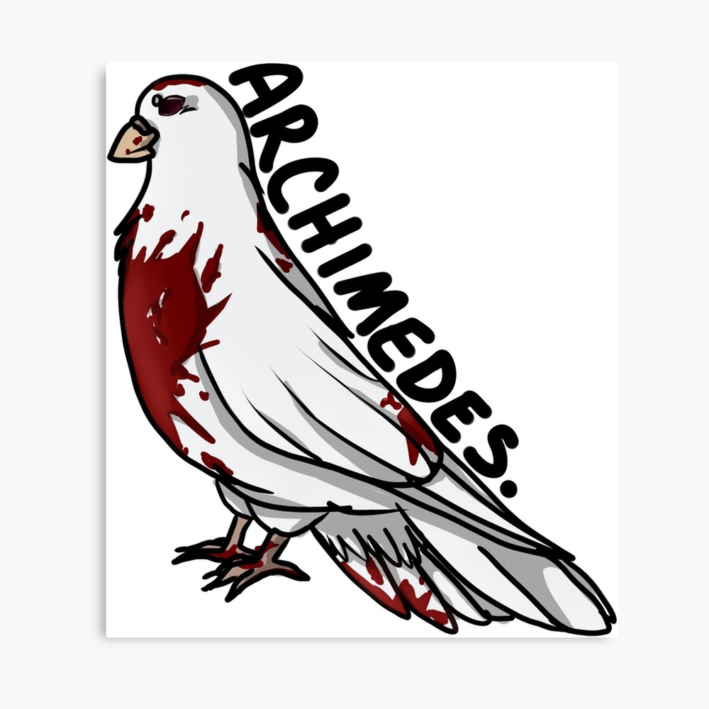 1000x1000 Archimedes Canvas Print