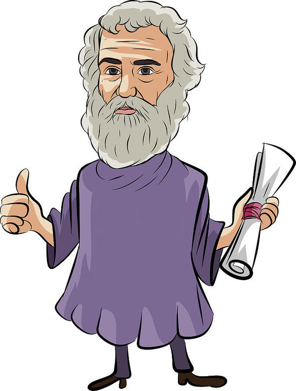 599x791 Archimedes Art Print