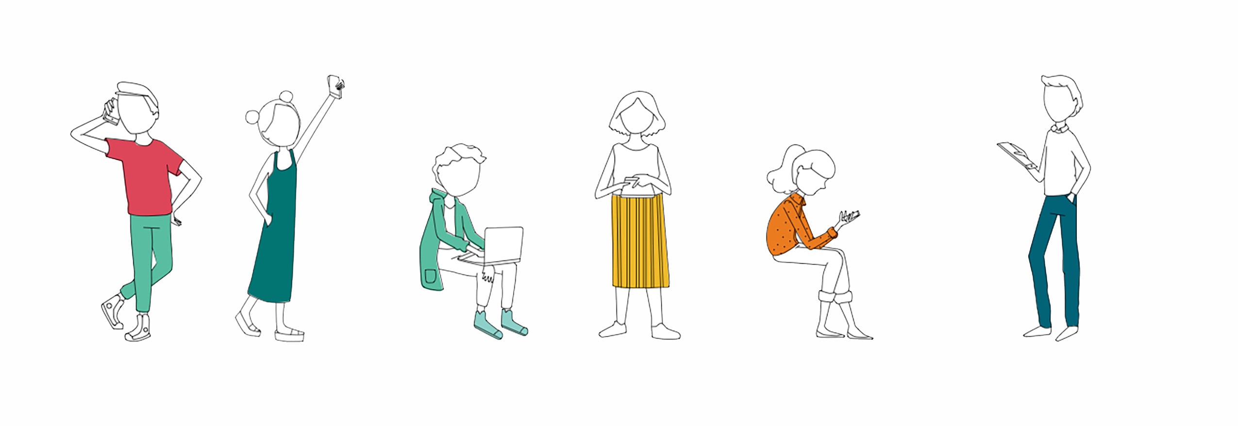 2550x878 Draw Scale Figures For Architectural Projects