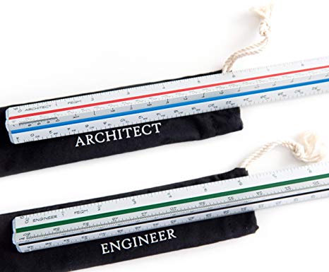 466x385 Architectural Scale Ruler