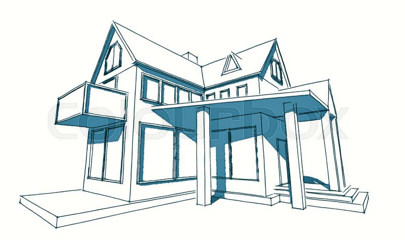 800x474 Hand Drawn Sketch Of Simple Abstract Stock Photo Colourbox