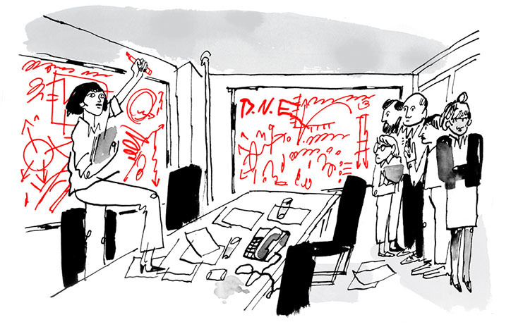 724x474 Documenting The World In Motion Lauren Tamaki's Illustrations