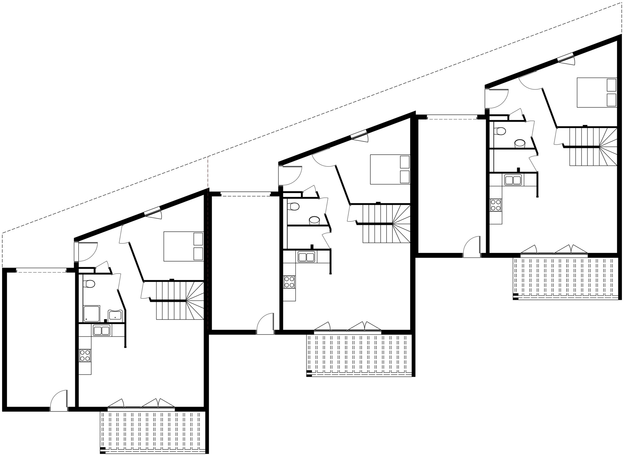 2000x1460 social houses zoomfactor architectes + jb poulain archdaily