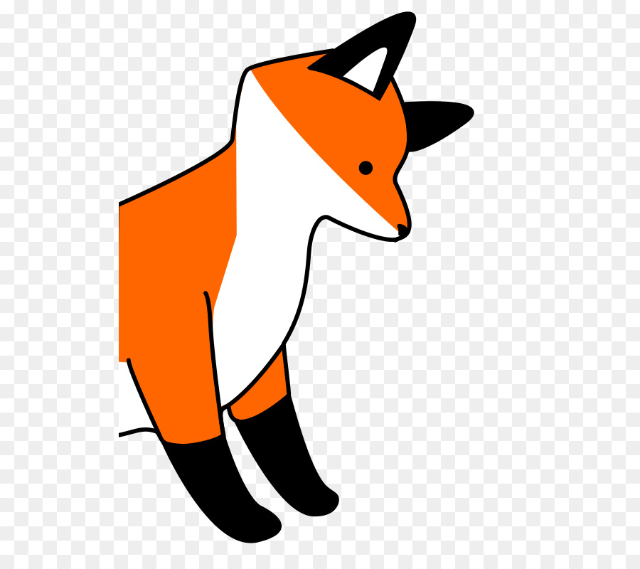 900x800 Fox, Drawing, Line, Transparent Png Image Clipart Free Download