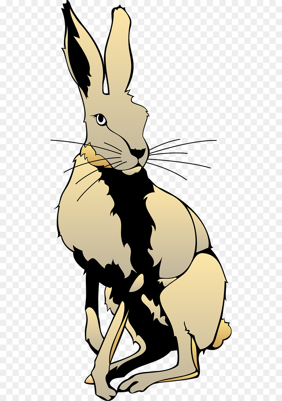 900x1280 Rabbit, Illustration, Drawing, Transparent Png Image Clipart