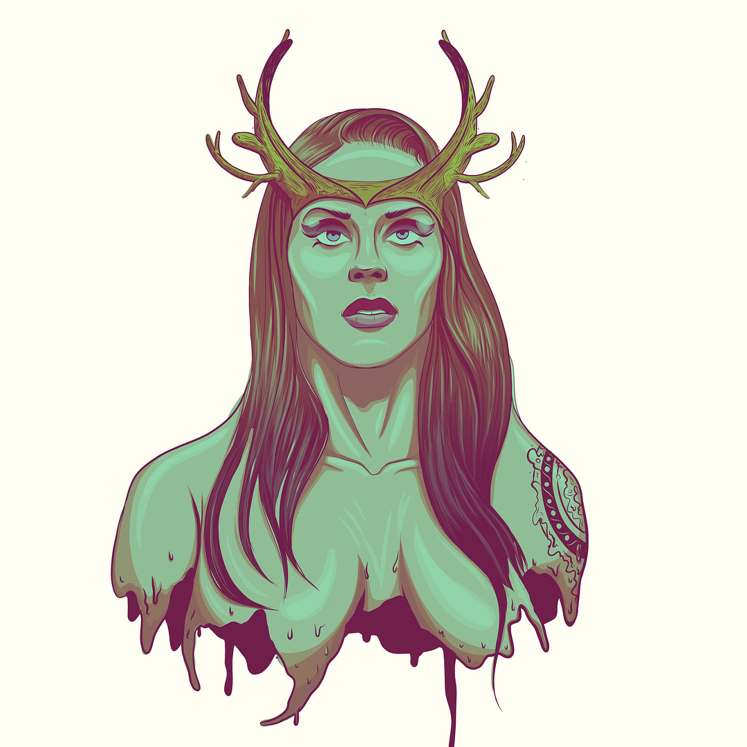 1080x1080 Nickdid Harmonia, A Naiad Nymph Of The Acmonian Wood