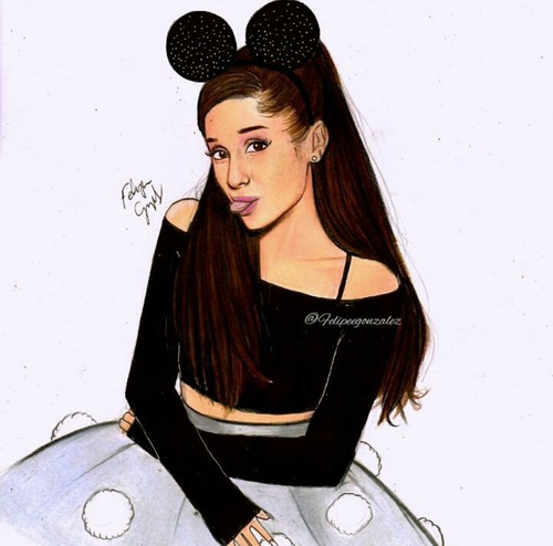 Ariana Grande Drawing | Free download on ClipArtMag