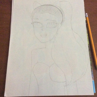 320x320 I'm Trying To Draw Ariana Grande