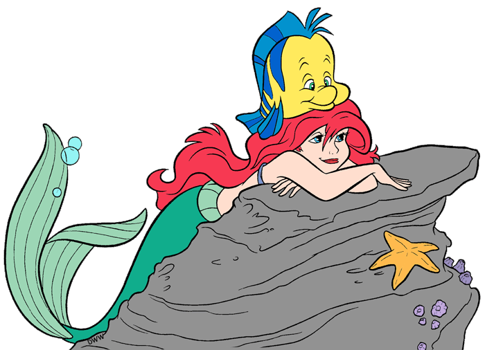 Ariel Cartoon Drawing