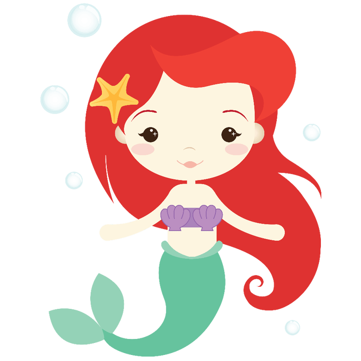 720x720 Png Mermaid Clipart, Mermaid Birthday