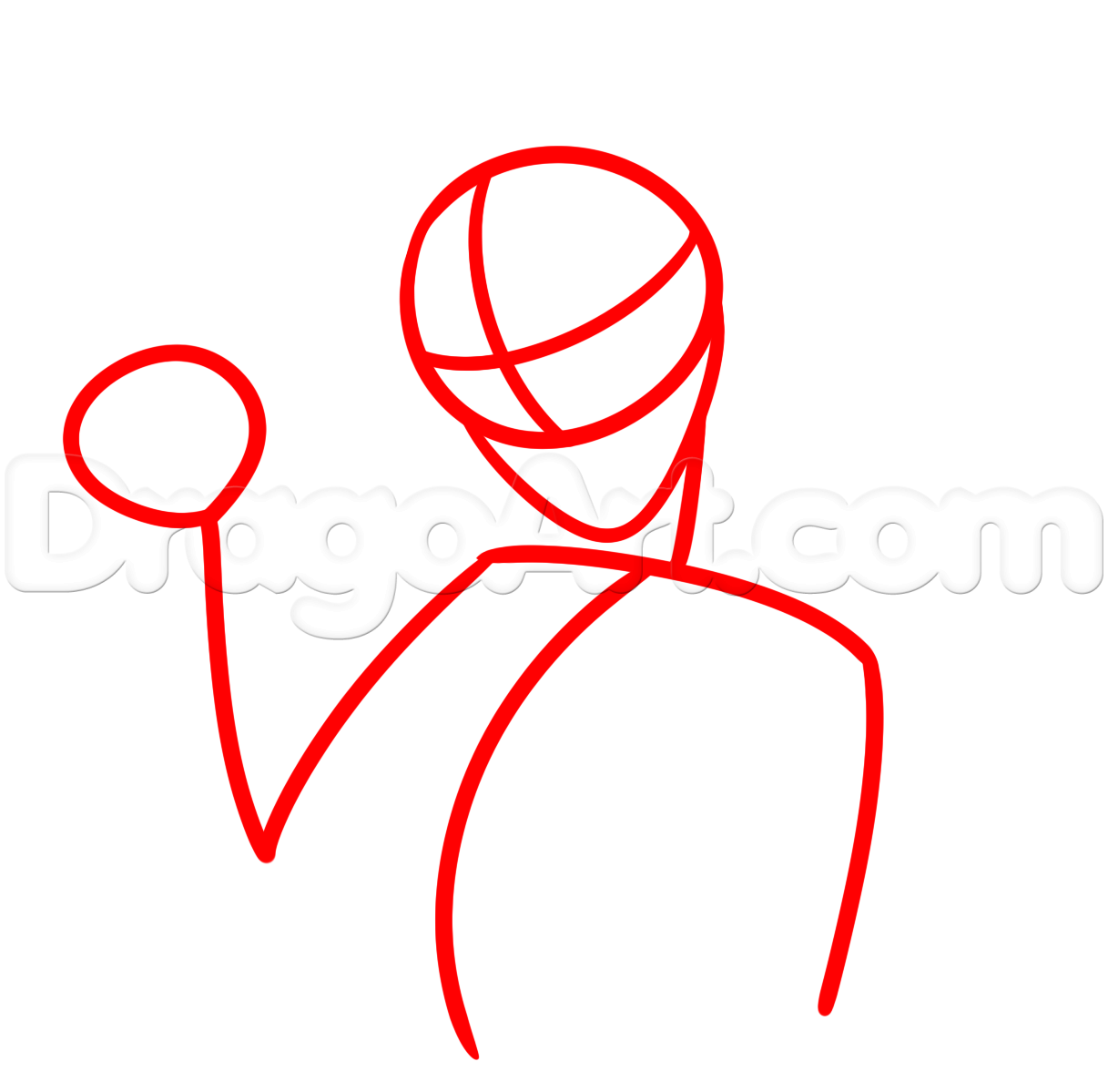 1217x1199 How To Draw Zombie Ariel, Step