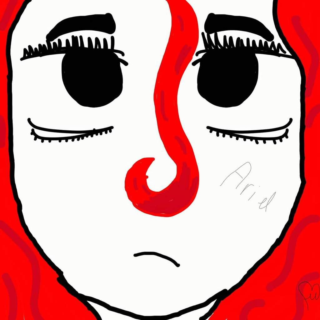 1024x1024 My Drawing Of Ariel Disney Amino