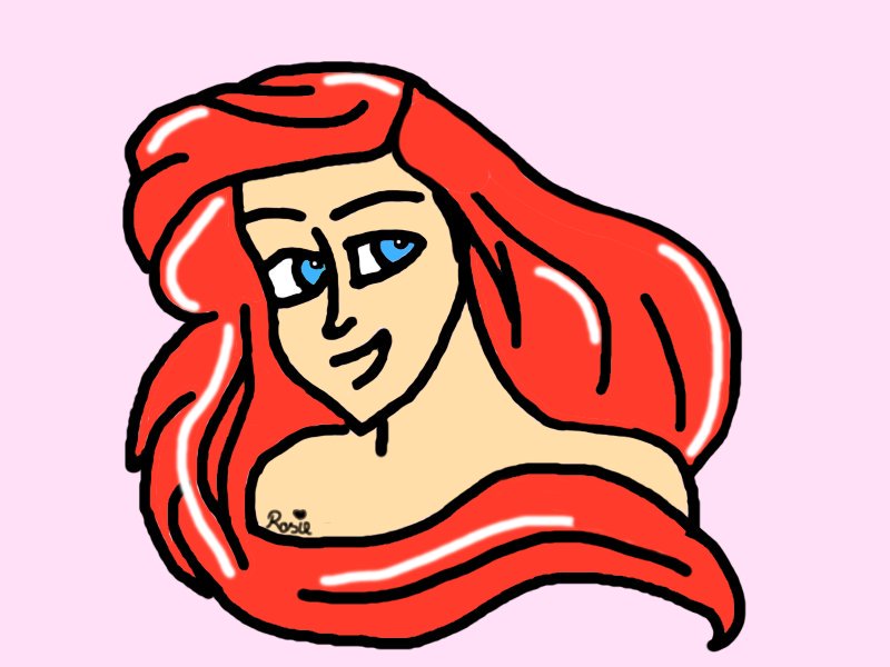 800x600 On Twitter Had So Much Fun Drawing Ariel! Let Me Tell