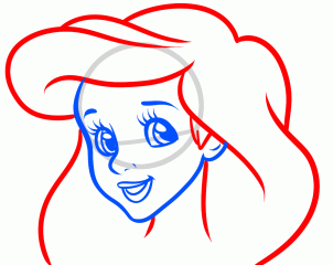 302x240 How To Draw Ariel Easy Tips Tidbits Artdrawingpainting